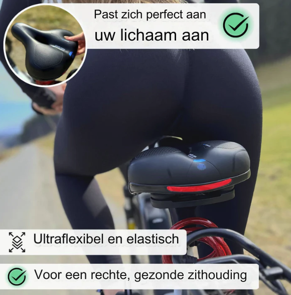 CloudComfort max - Eindelijk pijnvrij fietsen