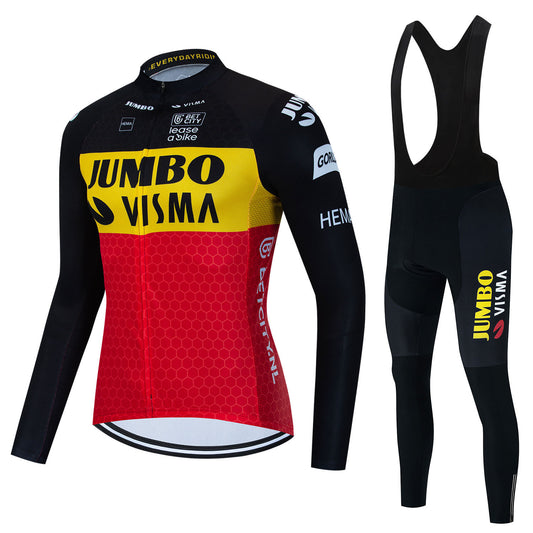 Jumbo Visma - Lange mouwen pro wielerset