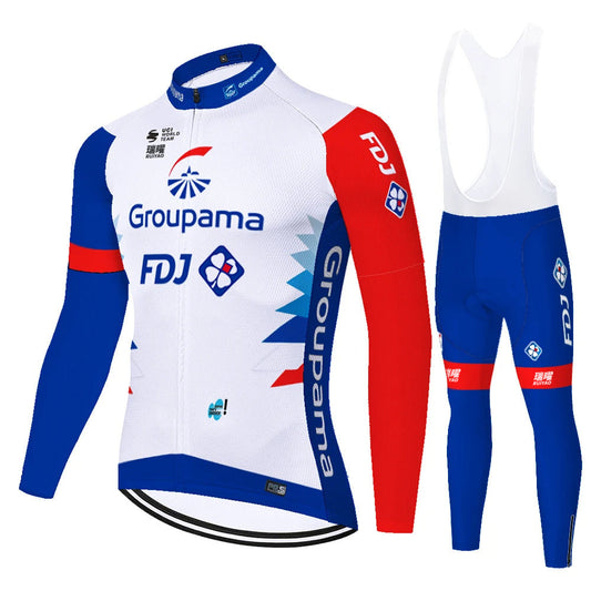 FDJ - Lange mouwen pro wielerset