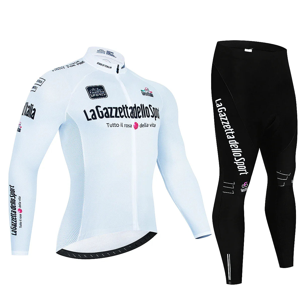 Giro d'Italie - Lange mouwen pro wielerset